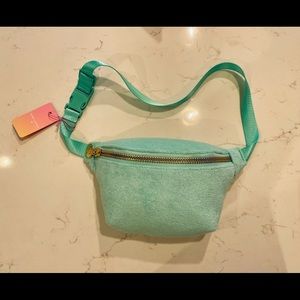 Stoney Clover Lane x Target Light Green Terry Cloth Fanny Pack